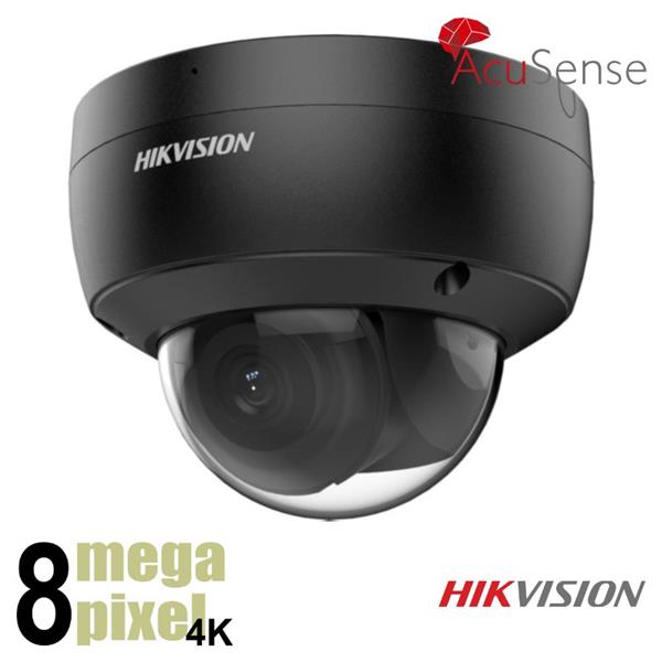 Grote foto hikvision 4k acusense ip camera 2.8mm 30m nachtzicht darkfighter microfoon 2cd2186g2 isu b audio tv en foto videobewakingsapparatuur
