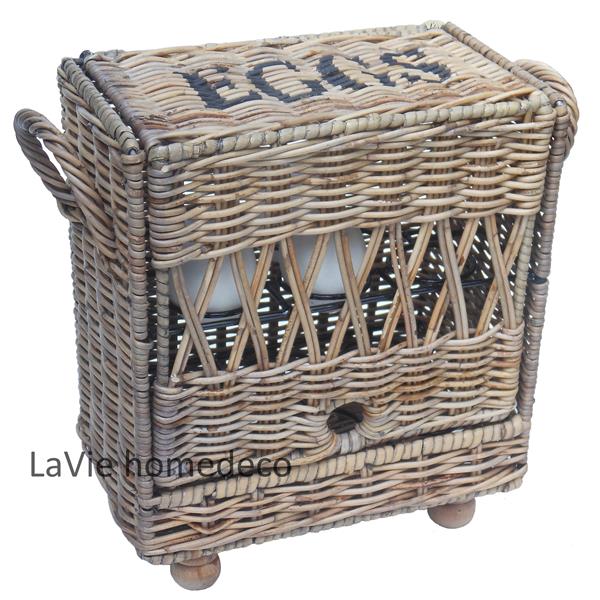 Grote foto grote opbergmand van riet rechthoekig huis en inrichting schalen en manden