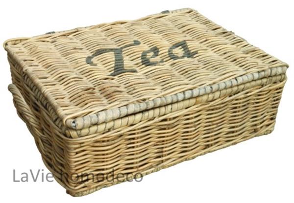 Grote foto grote opbergmand van riet rechthoekig huis en inrichting schalen en manden