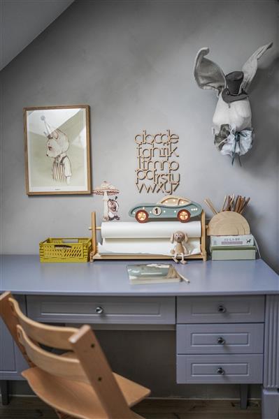 Grote foto houten decoratieve lamp auto turquoise 2xaa batterijen zonder dimfunctie of afstandsbediening kinderen en baby complete kinderkamers