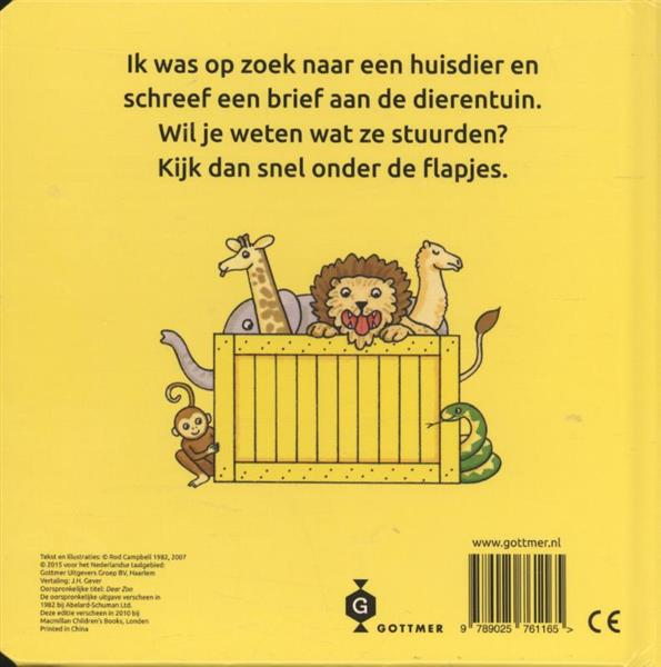 Grote foto lieve dierentuin boeken jeugd 13 jaar en ouder