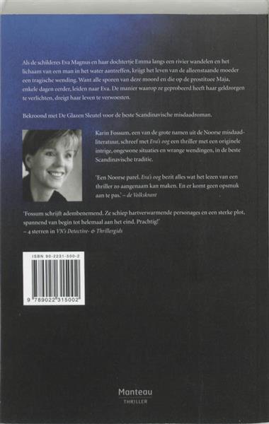 Grote foto eva oog boeken thrillers