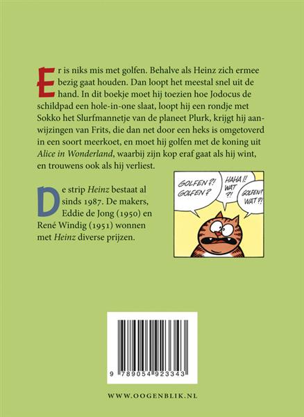 Grote foto niks mis met golfen 100 heinz hoogtepunten boeken stripboeken