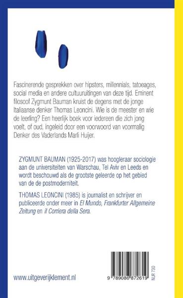 Grote foto de vloeibare generatie boeken politiek en maatschappij