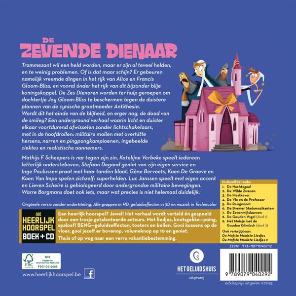 Grote foto de zevende dienaar heerlijk hoorspel 10 boeken jeugd 13 jaar en ouder