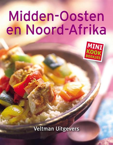 Grote foto midden oosten en noord afrika mini kookboekjes boeken kookboeken