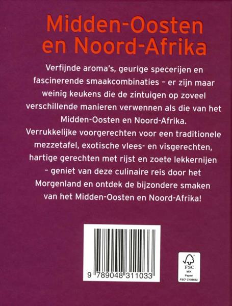 Grote foto midden oosten en noord afrika mini kookboekjes boeken kookboeken