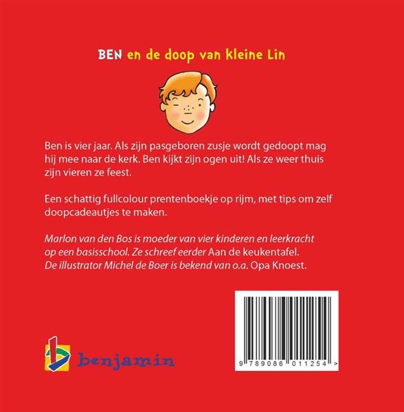 Grote foto ben en de doop van klein lin boeken jeugd 13 jaar en ouder