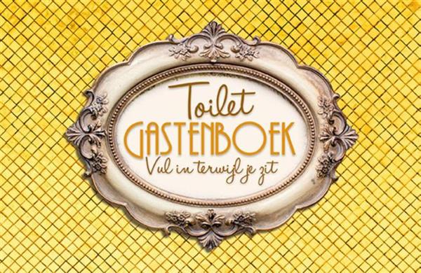Grote foto het toiletgastenboek boeken stripboeken