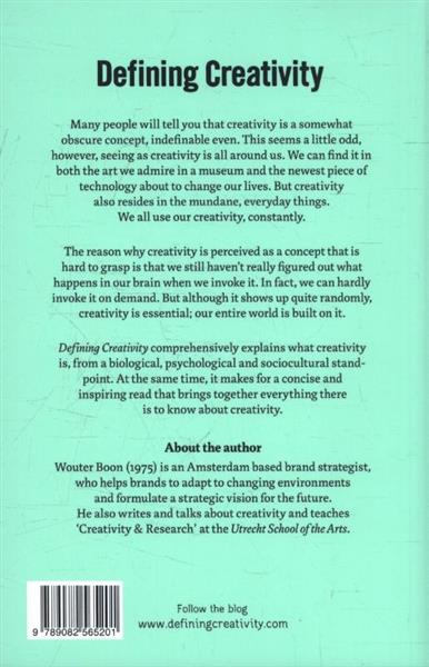 Grote foto defining creativity boeken politiek en maatschappij