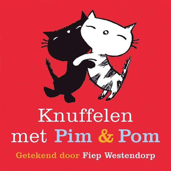 Grote foto knuffelen met pim en pom boeken jeugd 13 jaar en ouder