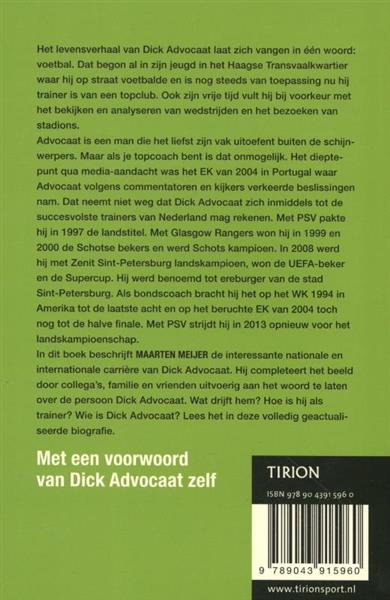 Grote foto tirion sport dick advocaat tirion sport boeken hobby en vrije tijd