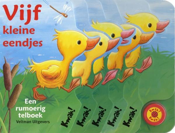 Grote foto vijf kleine eendjes boeken jeugd 13 jaar en ouder