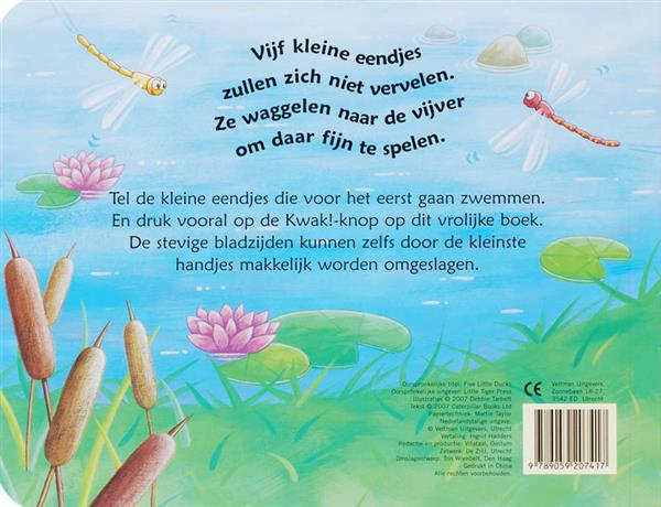 Grote foto vijf kleine eendjes boeken jeugd 13 jaar en ouder