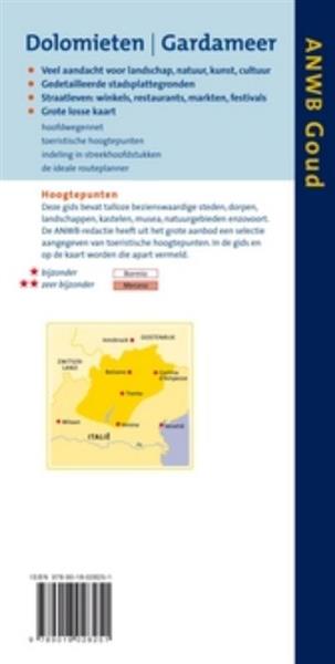 Grote foto dolomieten gardameer anwb goud boeken overige boeken
