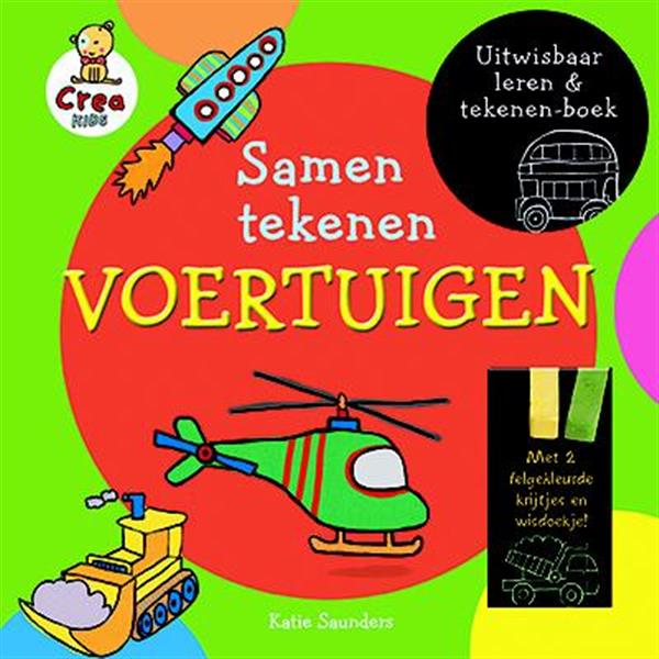 Grote foto voertuigen samen tekenen boeken jeugd 13 jaar en ouder