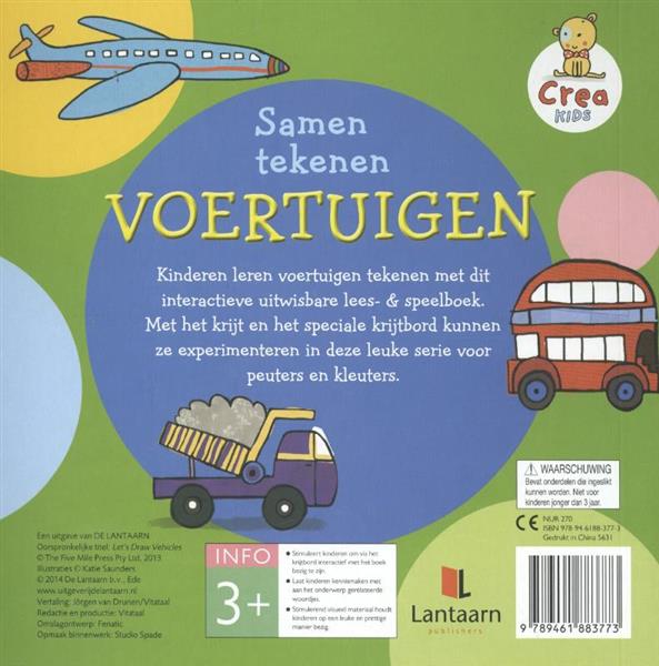 Grote foto voertuigen samen tekenen boeken jeugd 13 jaar en ouder