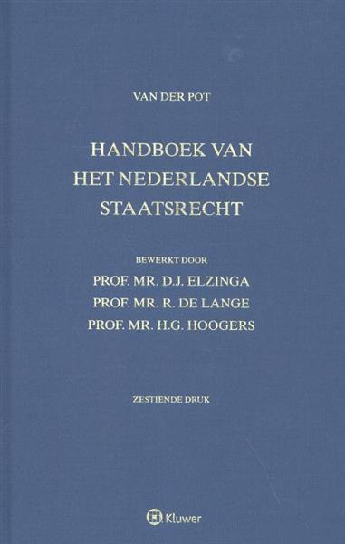 Grote foto handboek van het nederlandse staatsrecht van der pot boeken wetenschap