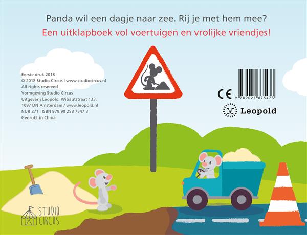Grote foto vroem vroem panda panda boeken jeugd 13 jaar en ouder