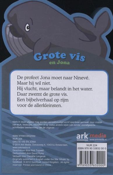 Grote foto grote vis en jona boeken overige boeken