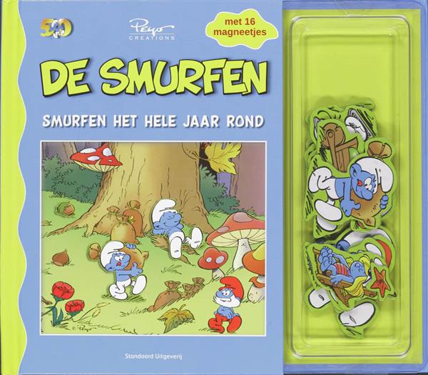 Grote foto de smurfen smurfen het hele jaar rond de smurfen boeken jeugd 13 jaar en ouder