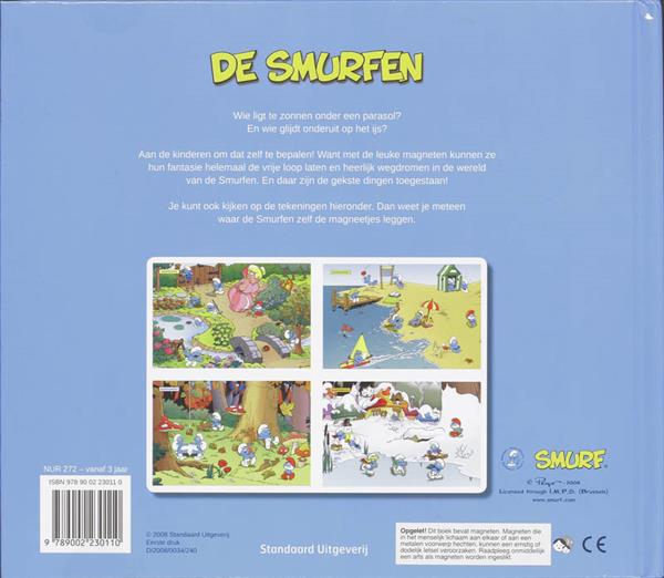 Grote foto de smurfen smurfen het hele jaar rond de smurfen boeken jeugd 13 jaar en ouder