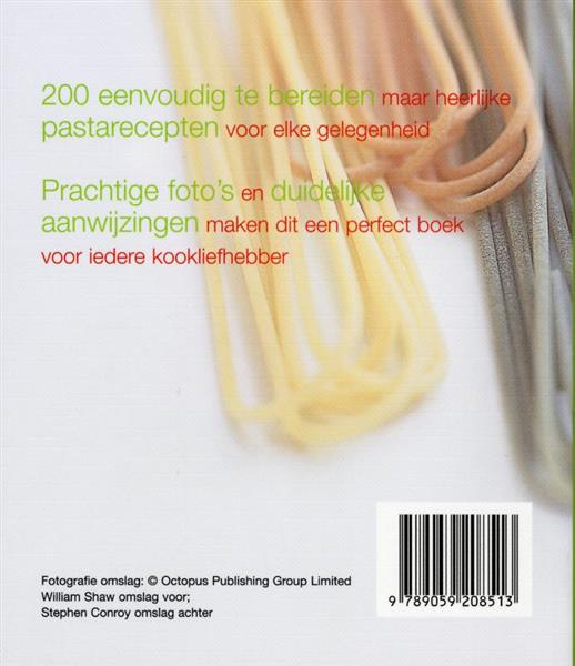 Grote foto 200 pasta recepten boeken kookboeken