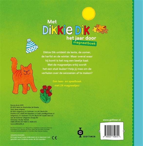 Grote foto met dikkie dik het jaar door dikkie dik boeken overige boeken