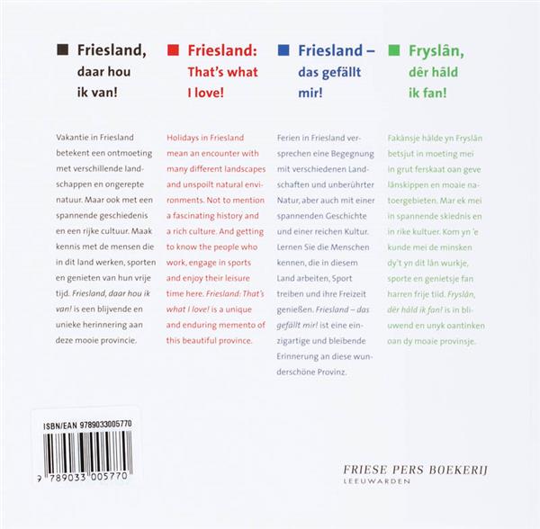 Grote foto friesland daar hou ik van boeken overige boeken