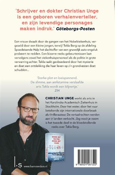 Grote foto zeg nooit je naam tekla 2 boeken thrillers