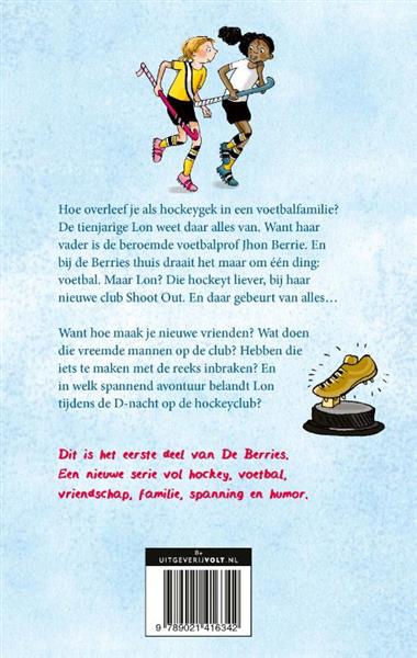 Grote foto hockeygek in een voetbalfamilie de berries 1 boeken jeugd 13 jaar en ouder