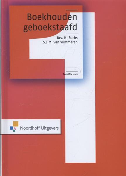 Grote foto boekhouden geboekstaafd 1 boeken studieboeken