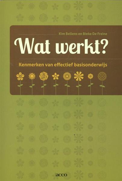Grote foto wat werkt boeken studieboeken