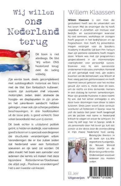 Grote foto wij willen ons nederland terug boeken literatuur