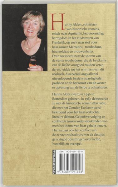 Grote foto in het spoor van de troubadour boeken literatuur