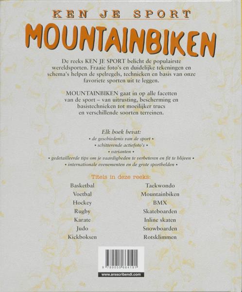 Grote foto mountainbiken ken je sport boeken jeugd 13 jaar en ouder