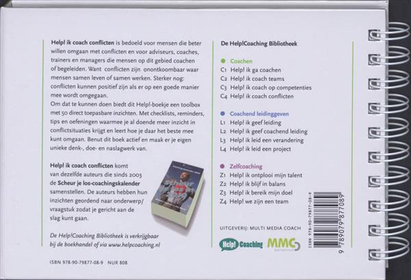Grote foto help ik coach conflicten help coaching bibliotheek boeken overige boeken