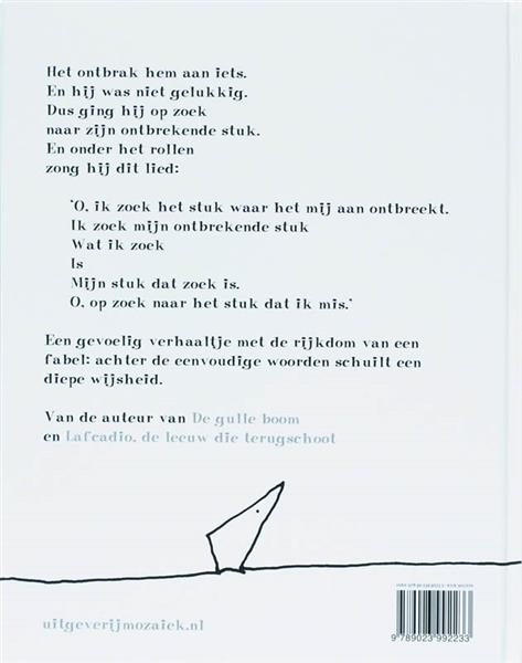 Grote foto het ontbrekende stuk boeken overige boeken