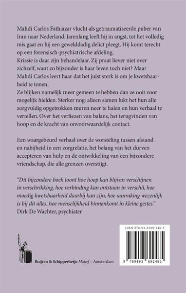 Grote foto de behandelaar die mijn hand durfde vast te houden boeken overige boeken