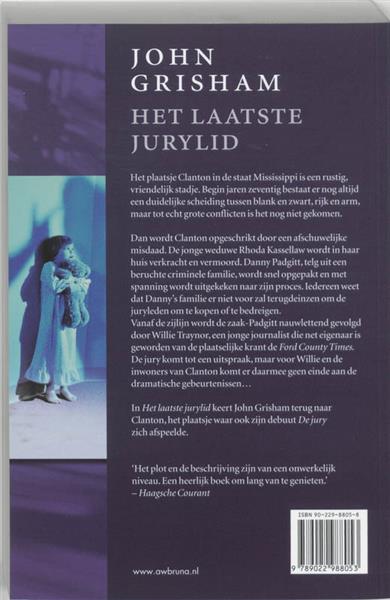 Grote foto laatste jurylid pap boeken thrillers
