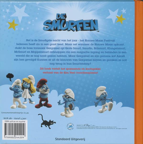 Grote foto een smurfengroot avontuur de smurfen boeken jeugd 13 jaar en ouder