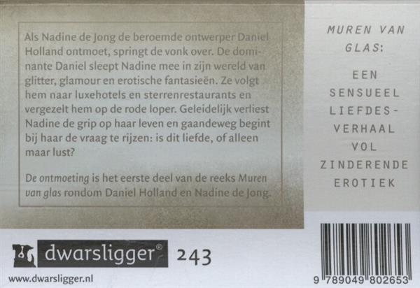 Grote foto de ontmoeting muren van glas boeken overige boeken