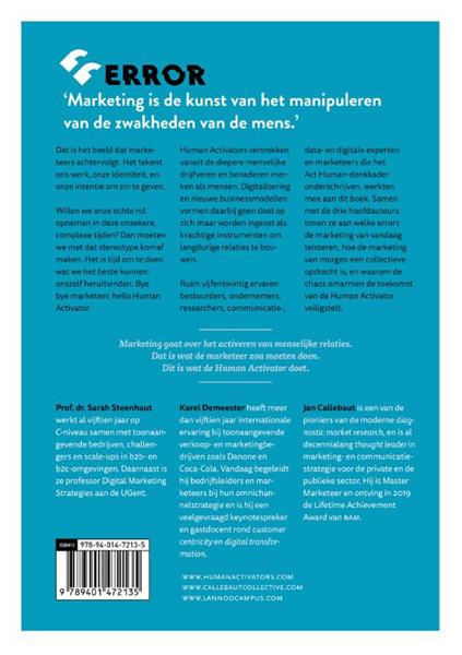 Grote foto act human boeken overige boeken
