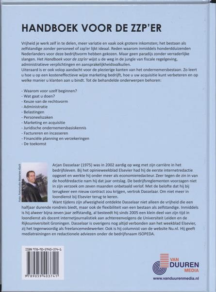 Grote foto handboek zzp boeken overige boeken