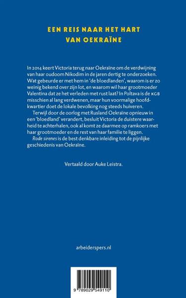 Grote foto rode sirenes boeken overige boeken