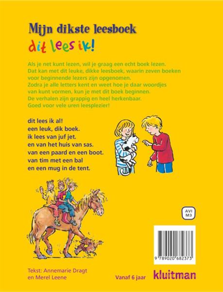 Grote foto mijn dikste leesboek dit lees ik boeken jeugd 13 jaar en ouder
