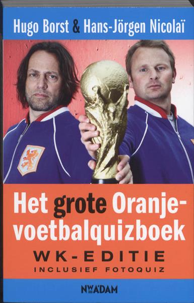 Grote foto grote oranje voetbalquizboek boeken hobby en vrije tijd