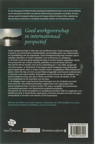 Grote foto goed werkgeverschap in internationaal perspectief boeken overige boeken