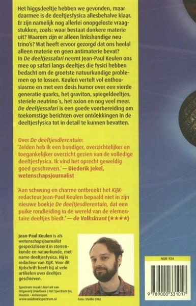 Grote foto de deeltjessafari boeken wetenschap