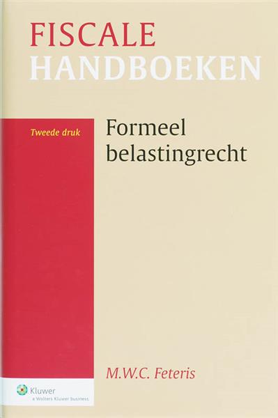 Grote foto formeel belastingrecht fiscale handboeken boeken wetenschap